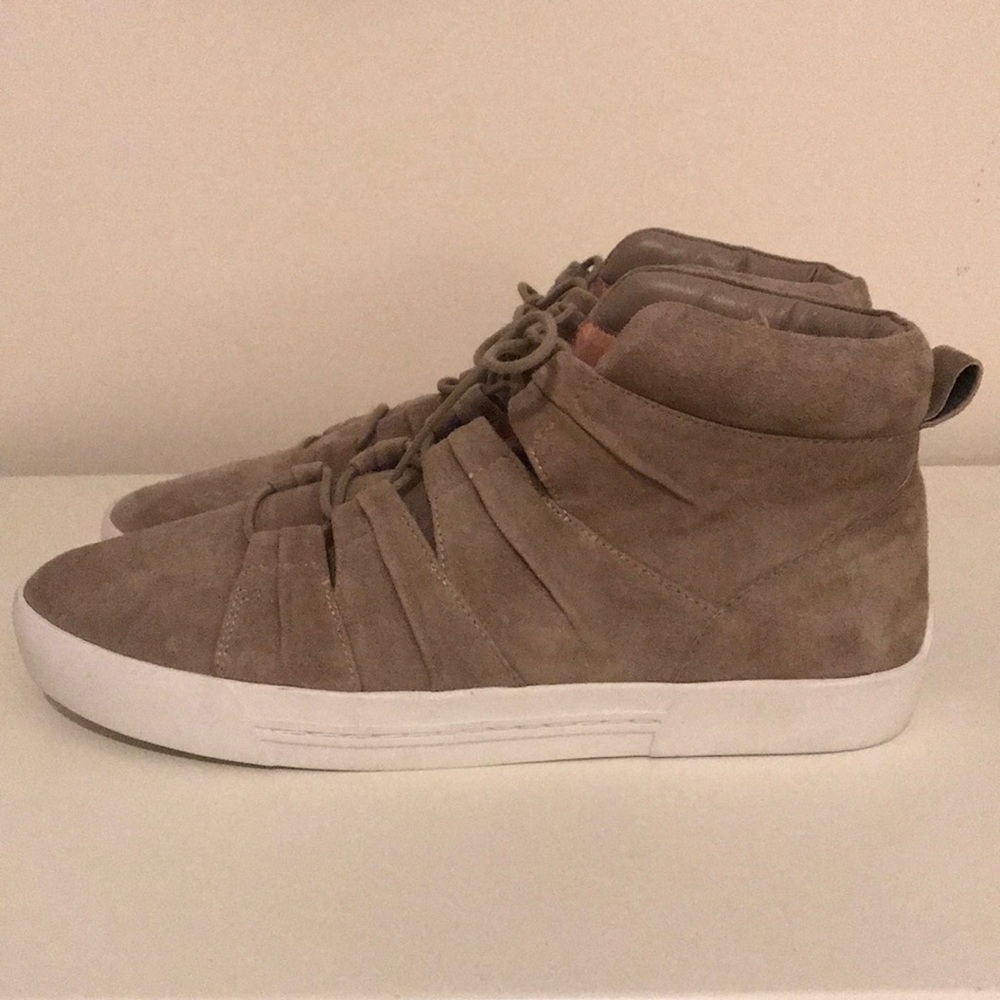 Joie Suede Hi-Top Sneakers